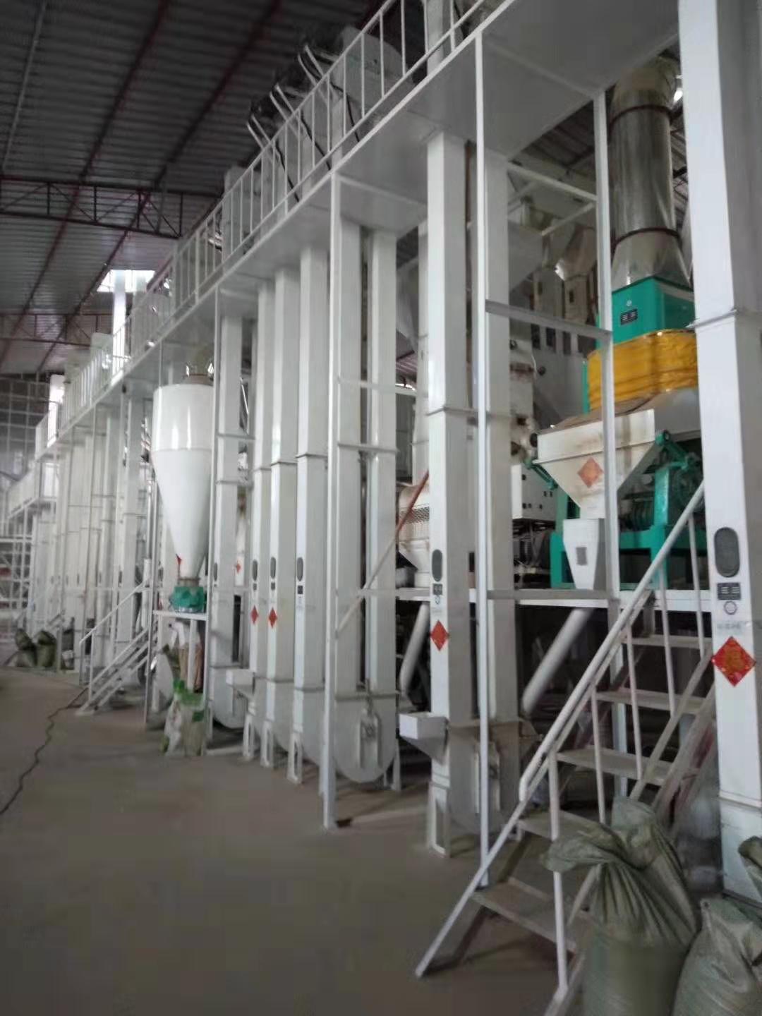 80噸全自動(dòng)大米加工設(shè)備機(jī)械